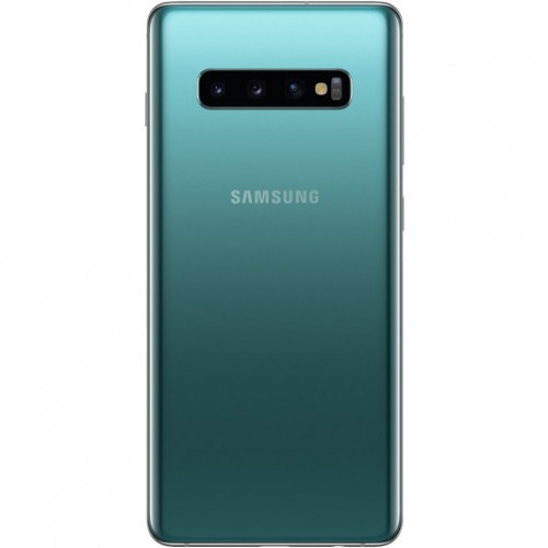 Samsung Galaxy S10 Plus Prism Green back view