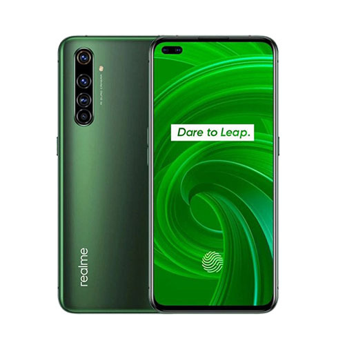 Realme X50 Pro 5G 128gb moss green front back view