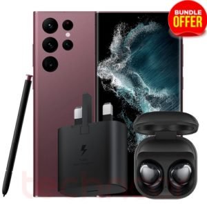 Samsung Galaxy S22 Ultra Bundle Package (Galaxy Buds Pro + Samsung 25W Charger)