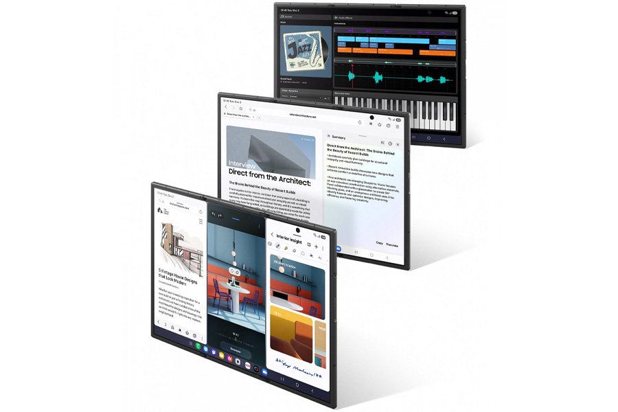 Samsung Galaxy Z TriFold 5G 512GB 16GB RAM Crafted Black - Image 3