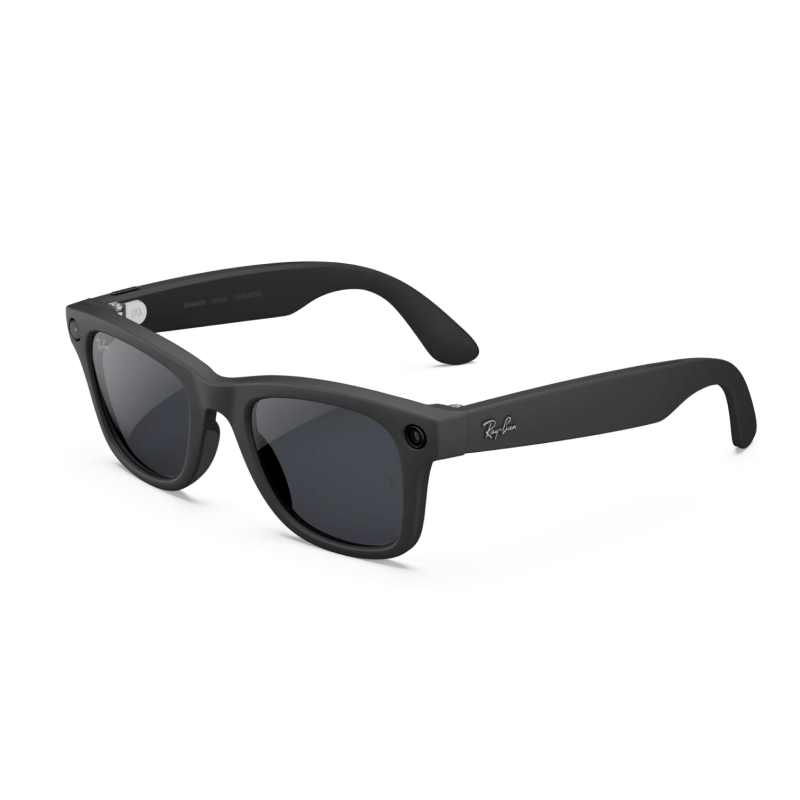 Meta Ray-ban Wayfarer (Gen 2) Matt Black - Gradient Graphite