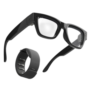 Meta Ray Ban Display & Neural Band AI Glasses With In Lens Display Shiny Frame Standard